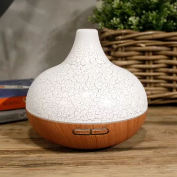   Santorini Aroma Diffusor - Risseffekt - USB - Farbwechsel - Mit Timer