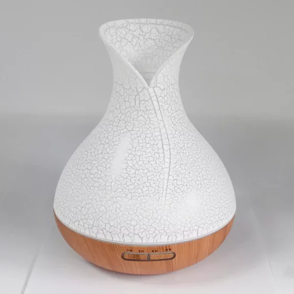 Palmen Aroma Diffusor - Risseffekt - USB - Farbwechsel - Mit Timer Palmen Aroma Diffusor - Risseffekt - USB - Farbwechsel - Mit Timer
