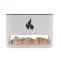 Aroma Diffusor - Himalaya Salzgrotte - USB - Flammeffekt