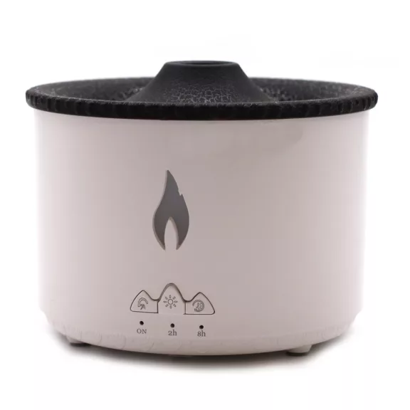 Mittelgroßer Aroma-Diffusor - Vulkan-Effekt - Zwei Farben Mittelgroßer Aroma-Diffusor - Vulkan-Effekt - Zwei Farben