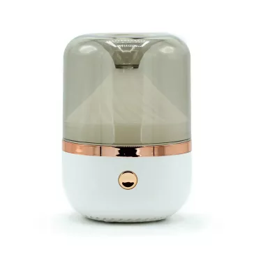 Weißer und Bronze-Aroma-Diffusor - USB - Farbwechselnd