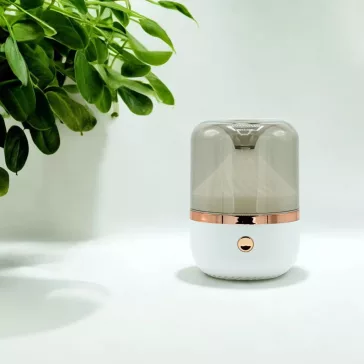 Weißer und Bronze-Aroma-Diffusor - USB - Farbwechselnd