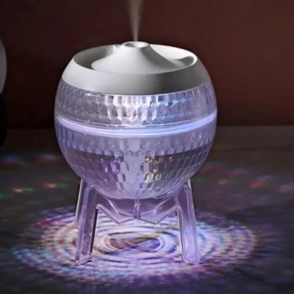Transparentes Mondo Reines Luftbefeuchter - USB - Farbwechselnd (untere Beleuchtung)