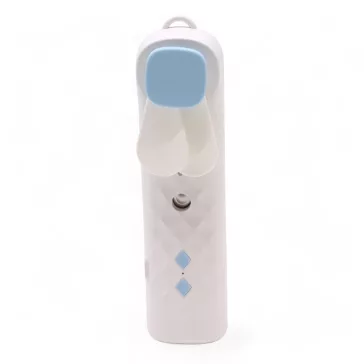 Weißer Mini-Luftbefeuchter Ventilator - USB-Aufladung