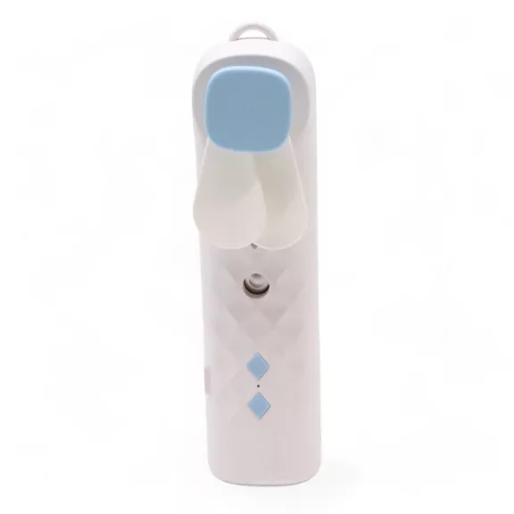 Weißer Mini-Luftbefeuchter Ventilator - USB-Aufladung