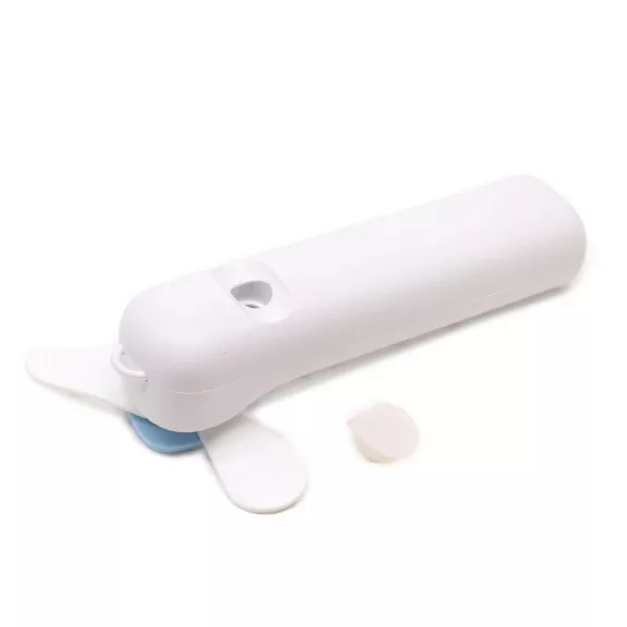 Weißer Mini-Luftbefeuchter Ventilator - USB-Aufladung