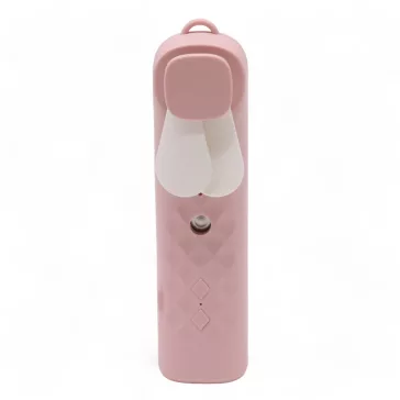 Rosa Mini Luftbefeuchter Ventilator - USB Ladung