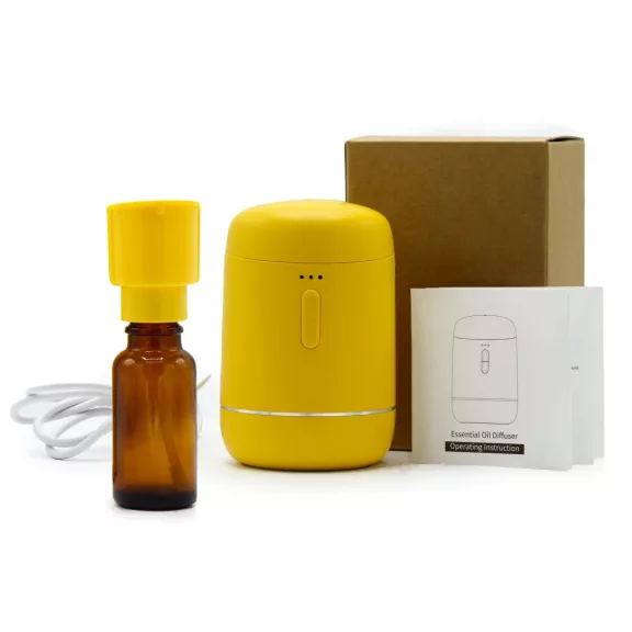 Trockener Duftölnebulisator - USB A / C - Gelb Trockener Duftölnebulisator - USB A / C - Gelb
