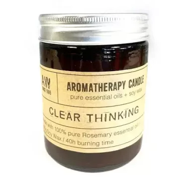 Aromatherapie-Sojakerze 200 g – Klare Gedanken