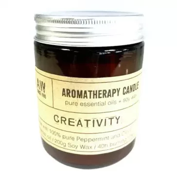 Aromatherapie-Sojakerze 200 g – Kreativität