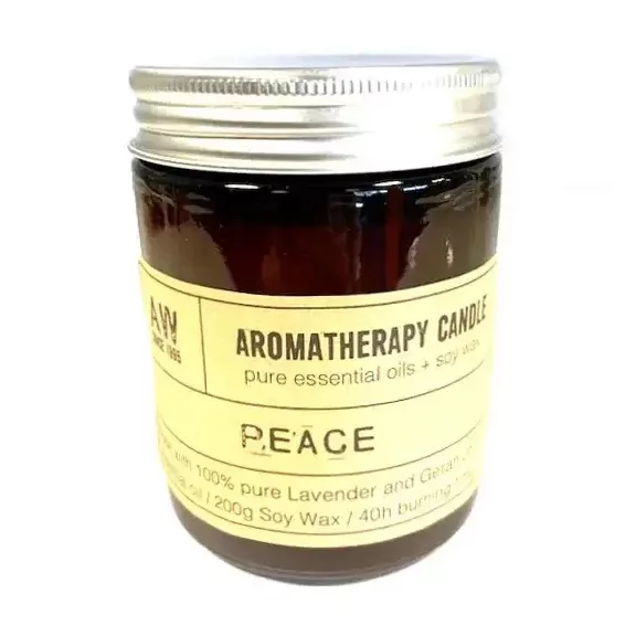 Aromatherapie-Sojakerze 200 g – Ruhe Aromatherapie-Sojakerze 200 g – Ruhe