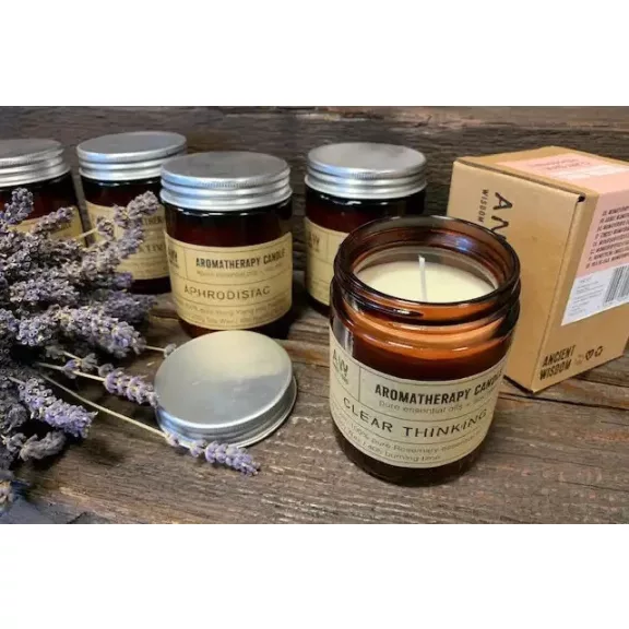 Aromatherapie-Sojakerze 200 g – Ruhe Aromatherapie-Sojakerze 200 g – Ruhe