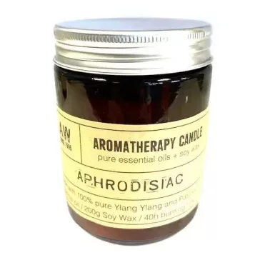 Aromatherapie-Sojakerze 200 g – Aphrodisiakum