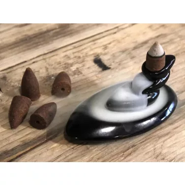   Aromatika Duftende Kegel "Flüssiger Rauch" - Lavendel