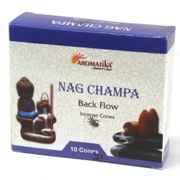   Aromatika Duftende Kegel "Flüssiger Rauch" - Nag Champa