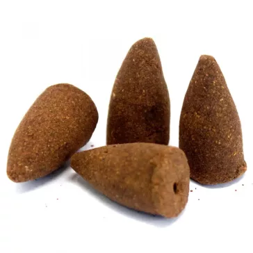   Aromatika Duftende Kegel "Flüssiger Rauch" - Sandelholz
