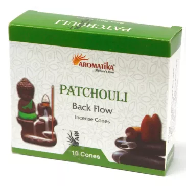  Aromatika Duftende Kegel "Flüssiger Rauch" - Patchouli