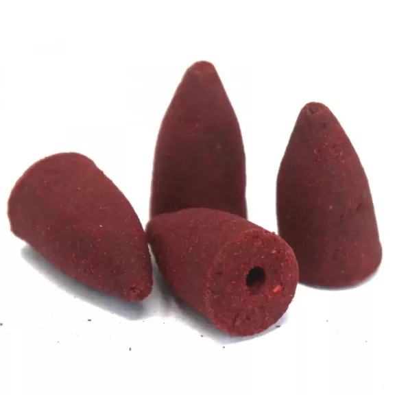 Aromatika Duftende Kegel "Flüssiger Rauch" - Rose