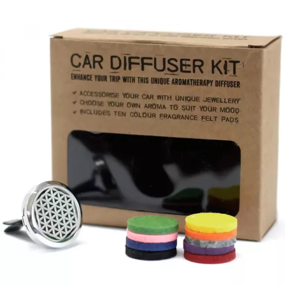 Auto Aroma Diffusor - Blume des Lebens - 30mm