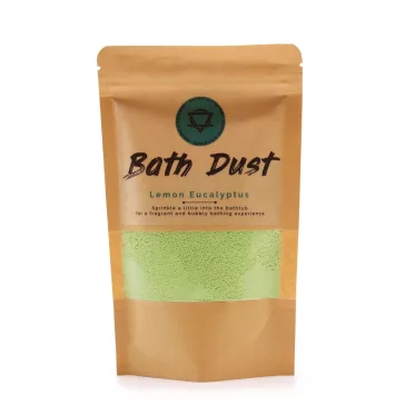 Zitrone und Eukalyptus Sprudelndes Badepulver 190g