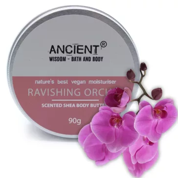   Luxuriöse Duftende Shea Testbutter - Orchideen Exotischer Blumenzauber