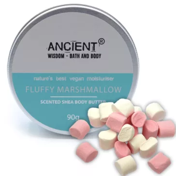   Luxuriöse duftende Sheabutter-Körpercreme - Marshmallow-süße Federleichtigkeit