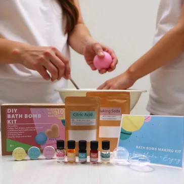 Legierung und Satin „Do it yourself – Badebomben-Set”