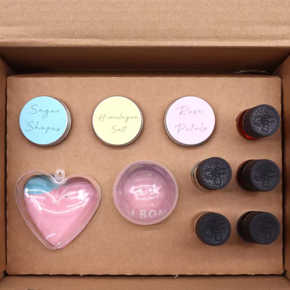 Legierung und Satin „Do it yourself – Badebomben-Set”