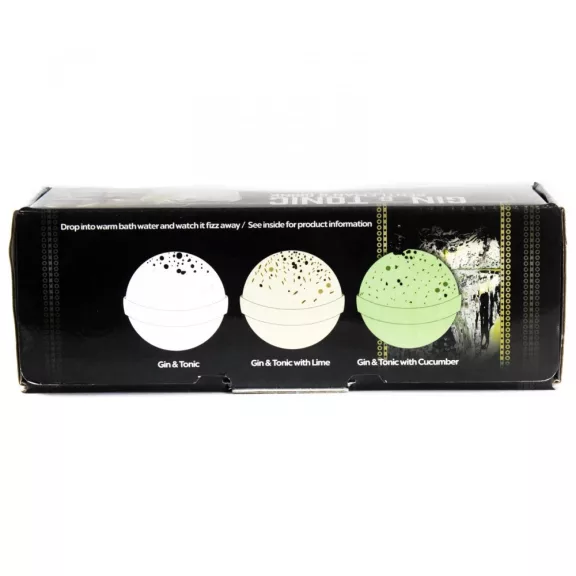 Gin & Tonic 3-teiliges Badebomben-Set