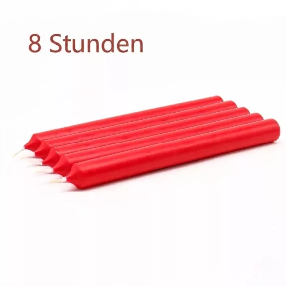 Rote Tischkerze Rote Tischkerze
