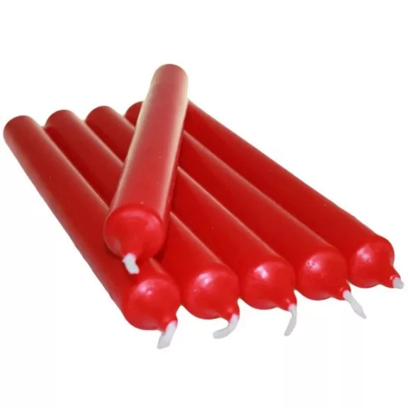 Rote Tischkerze Rote Tischkerze