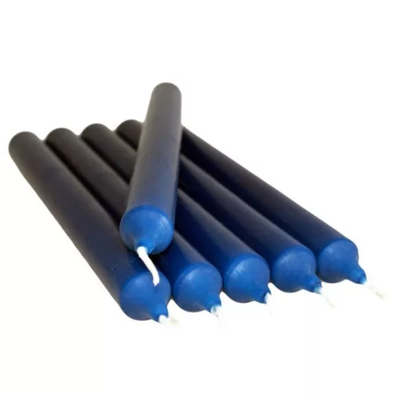 Dunkelblaue Tischkerze Dunkelblaue Tischkerze