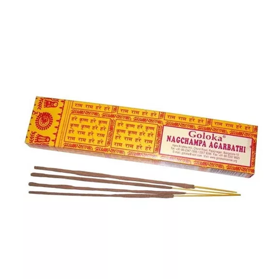 Goloka Nag Champa Räucherstäbchen 16g