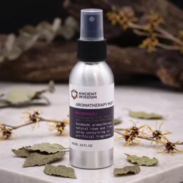   Patchouli-Raumduft mit ätherischem Öl im Sprühflakon, 100 ml
