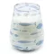 Glaskerze „Strandatmosphäre“ – Blue Fish, Duftnote „Brezza Marina“ (900 g)