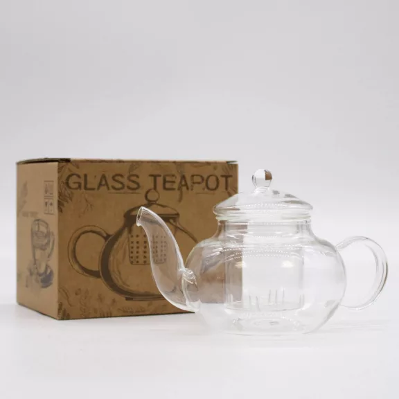 Teekanne mit Filter - Rund - 350ml Teekanne mit Filter - Rund - 350ml