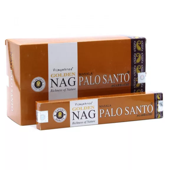 15g Golden Nag Räucherstäbchen - Palo Santo 15g Golden Nag Räucherstäbchen - Palo Santo