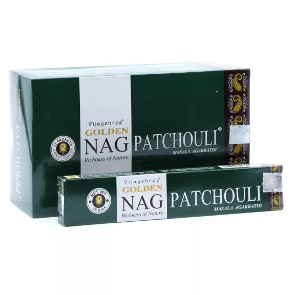 15g Golden Nag Räucherstäbchen - Patchouli 15g Golden Nag Räucherstäbchen - Patchouli