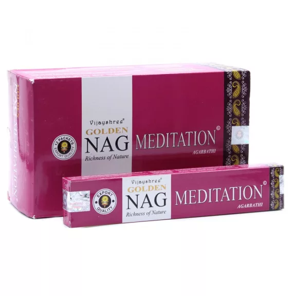 15g Golden Nag Räucherstäbchen - Meditation 15g Golden Nag Räucherstäbchen - Meditation