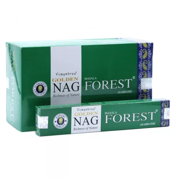 15g Golden Nag Räucherstäbchen - Wald 15g Golden Nag Räucherstäbchen - Wald