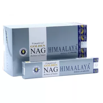 15g Golden Nag Räucherstäbchen - Himalaya