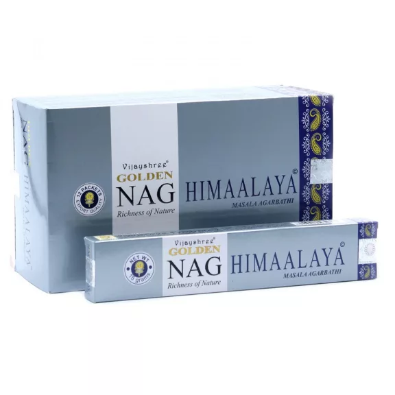 15g Golden Nag Räucherstäbchen - Himalaya 15g Golden Nag Räucherstäbchen - Himalaya