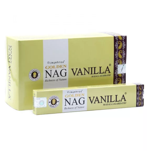 15g Golden Vanilla Räucherstäbchen 15g Golden Vanilla Räucherstäbchen