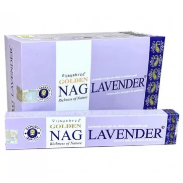 15g Golden Nag Räucherstäbchen - Lavendel