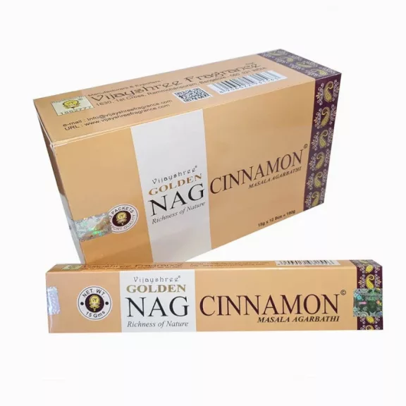 15g Golden Nag Räucherstäbchen - Zimt 15g Golden Nag Räucherstäbchen - Zimt