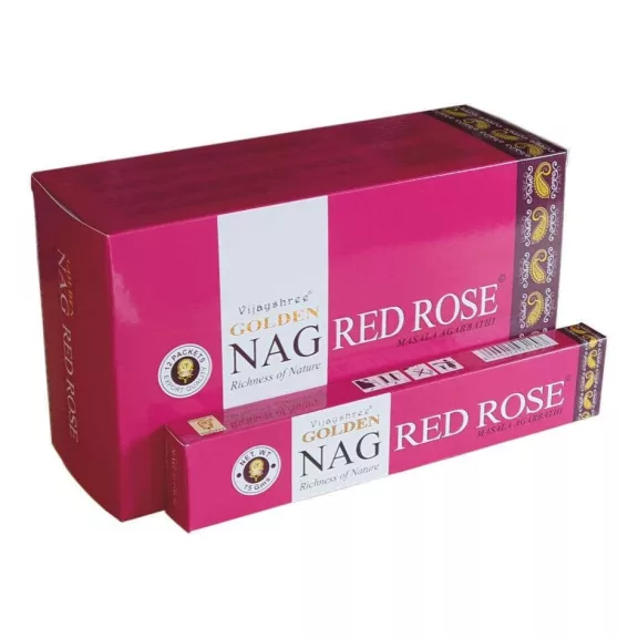 15g Golden Nag Räucherstäbchen - Rose 15g Golden Nag Räucherstäbchen - Rose
