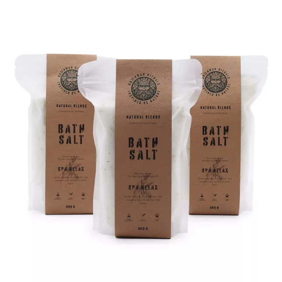 Greenman Brei und Honig Epsom Badesalz – Relax (800 g)