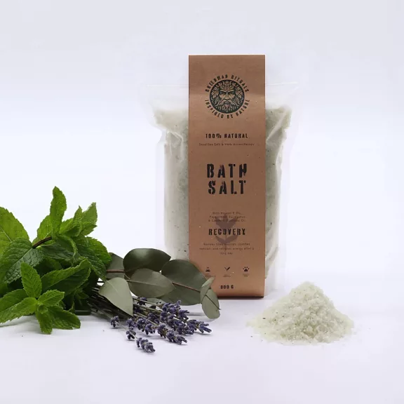 Greenman Menthol Epsom Badesalz – Erneuerung (800 g)