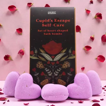 Bezauberndes Heart Heaven Badeherz-Geschenkset