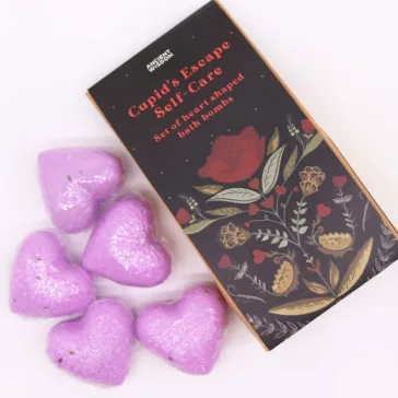 Bezauberndes Heart Heaven Badeherz-Geschenkset